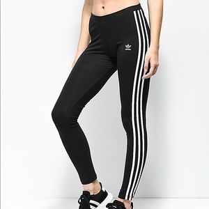 Adidas 3 stripe leggings! (Read description)